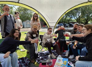MAST Architects team enjoying the Summer BBQ 2026